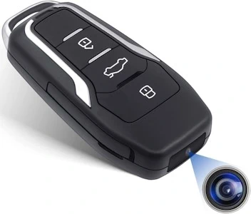camddegg 1080P Überwachungskamera, 64GB Mini-Kamera Autoschlüssel Kamera mit Bewegungserkennung