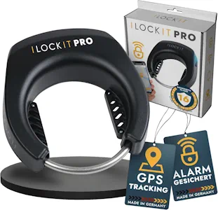 Lock IT PRO Fahrradschloss mit 110 dB Alarm und GPS für hohe Sicherheit