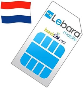 Niederlande anonyme Prepaid SIM-Karte Holland Lebara von beachsim 