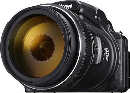 Nikon Coolpix P1000 Digitalkamera (16 Megapixel, 125-Fach optischer Megazoom, 3.2 Zoll RGBW-Display, 4K UHD-Video, WI-Fi) 