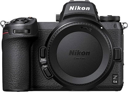 Nikon Z 6II Spiegellose Vollformat-Kamera (24,5 MP, 14 Bilder pro Sekunde, Hybrid-AF, 2 EXPEED-Prozessoren, doppeltes Speicherkartenfach, 4K UHD Video mit 10-Bit-HDMI-Ausgabe) 
