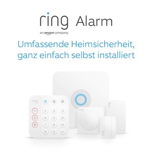 Ring Alarm-Set - S | Alarmanlage für Haus & Wohnung mit WLAN und Sensoren | Alarm-Benachrichtigungen direkt auf dein Smartphone | haustierfreundlich | Funktioniert mit Alexa 