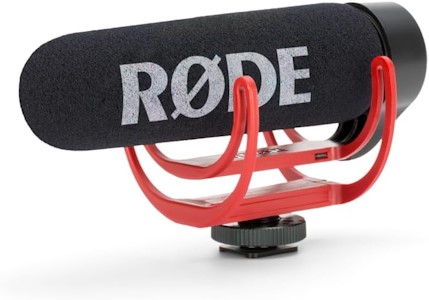 RØDE VideoMic GO Richtmikrofon zur Kameramontage für Videoaufnahmen und Content Creation 