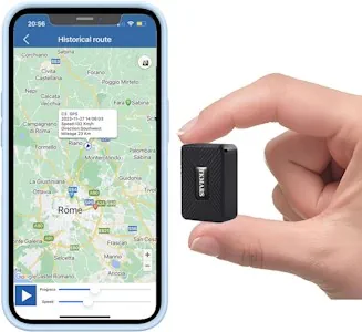 TKMARS Mini GPS Tracker Ohne ABO GPS Tracker Klein für Auto, Kinder, Koffer,1500mah 