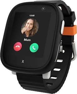XPLORA X6 Play - wasserdichte Telefon Uhr für Kinder - 4G, Anrufe, Nachrichten, Schulmodus, SOS-Funktion, GPS, Kamera, Schrittzähler - 2 Jahre Garantie (SCHWARZ) 